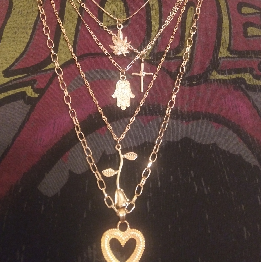 Gold Layered Necklace